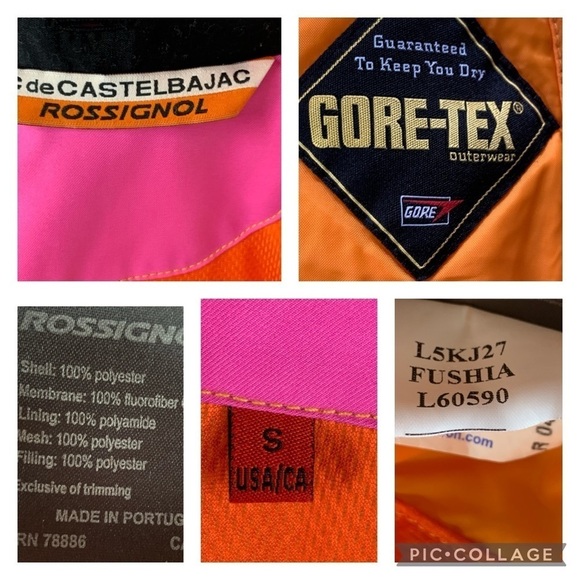 JC de Castelbajac Small Fuchsia Pink Ski Jacket - Picture 14 of 14